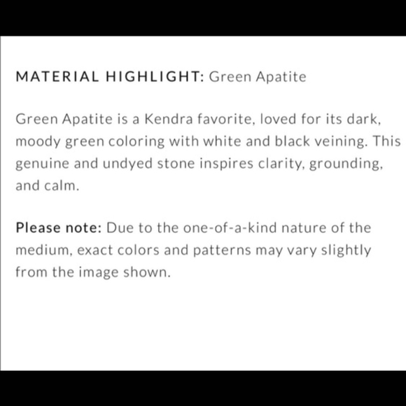 Kendra Scott Perry Gold Link Bracelet In Green Apatite - Picture 8 of 10